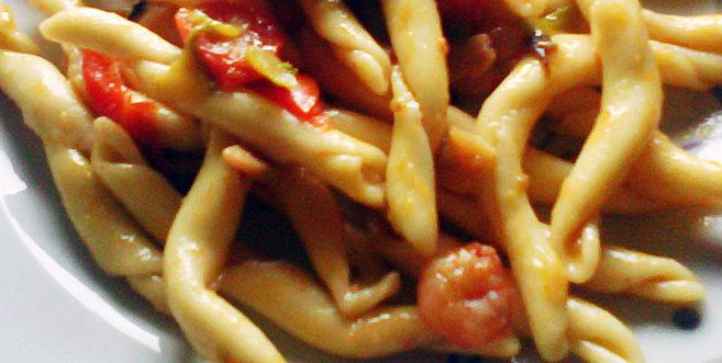 trofie ai frutti di mare