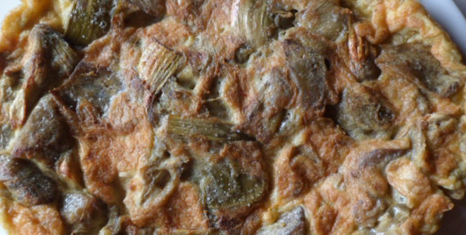 frittata di carciofi