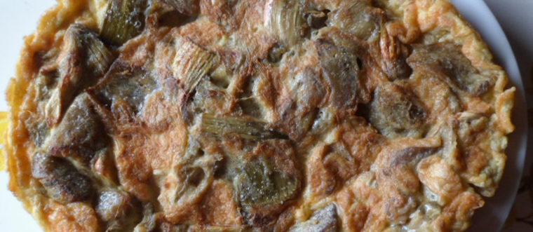 frittata di carciofi